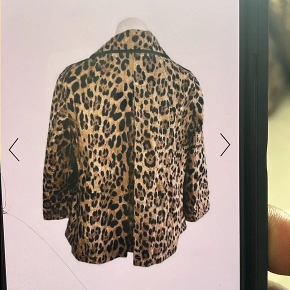 WHBM SWING LEOPARD COAT BNWT 12 - Picture 10 of 10
